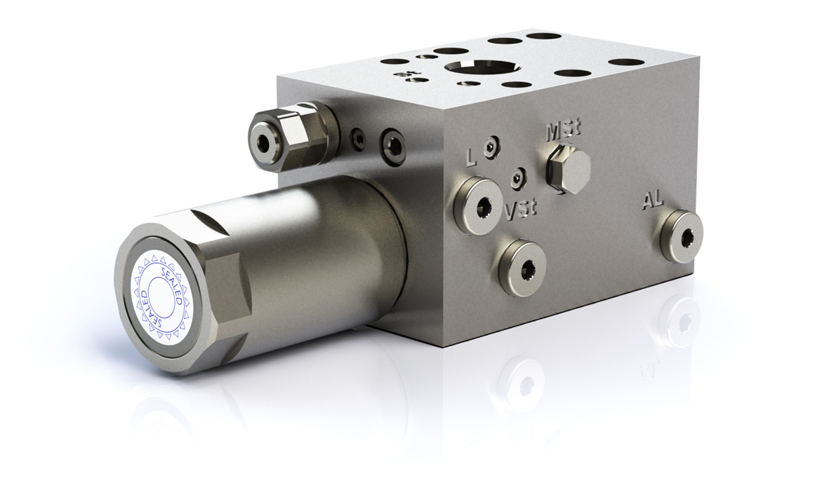 Rohrbruchsicherung LHB-4K - SAE 1" - hydraulisch