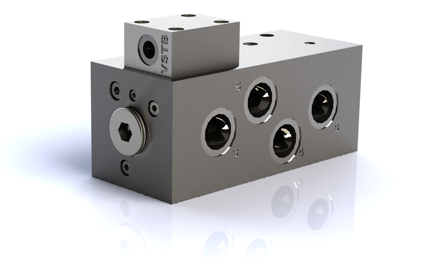 6/2 Wegeventil D62-2M, 250 lpm, hydraulisch