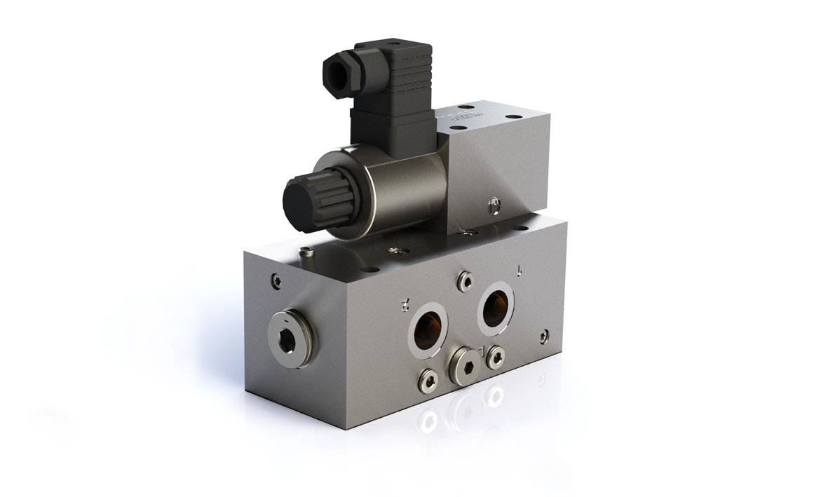 6/2 Wegeventil D62-2S, 150 lpm, elektrisch